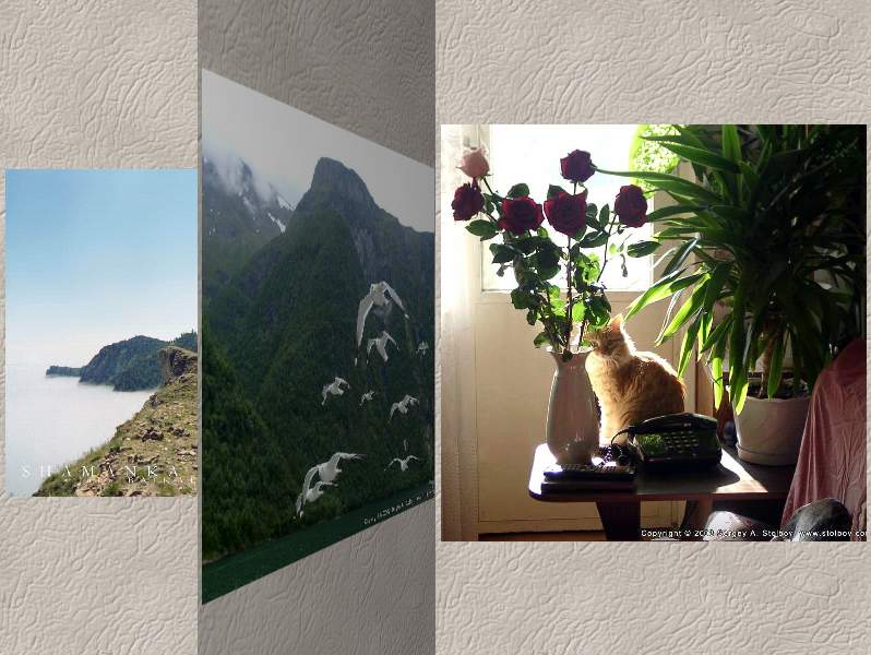 Screenshot of 3D Photo Album Screensaver 1.2